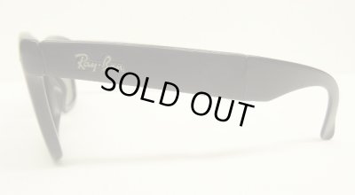 画像4: 90'S B&L ボシュロム製 RAY-BAN "FOLDING WAYFARER" サングラス マットブラック フランス製 (VINTAGE)