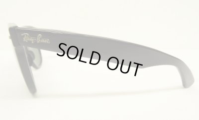 画像4: 90'S B&L ボシュロム製 RAY-BAN "WAYFARER II" サングラス ブラック USA製 (VINTAGE)