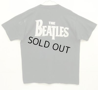 画像5: 90'S THE BEATLES "LET IT BE 25YEARS" シングルステッチ 両面プリント 半袖 Tシャツ ブラック USA製 (VINTAGE)