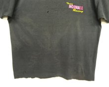他の写真3: 80'S TEAM NORWALK RACING シングルステッチ 両面プリント 半袖 Tシャツ フェードブラック USA製 (VINTAGE)