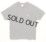 90'S IBM 袖プリント入り 半袖 Tシャツ フェードブラック (VINTAGE)