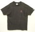 画像1: 90'S IBM 袖プリント入り 半袖 Tシャツ フェードブラック (VINTAGE) (1)