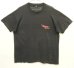 画像1: 80'S TEAM NORWALK RACING シングルステッチ 両面プリント 半袖 Tシャツ フェードブラック USA製 (VINTAGE) (1)