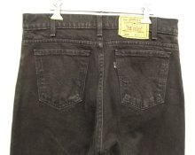 他の写真3: 90'S LEVIS 550 黒タブ デニム ブラック W33L30 USA製 (VINTAGE)