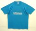 画像1: 80'S STARBUCKS シングルステッチ 半袖 Tシャツ ブルー USA製 (VINTAGE) (1)