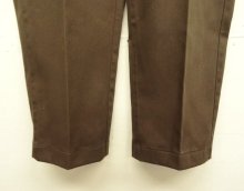 他の写真2: 80'S DICKIES 874 チビタグ ワークパンツ ブラウン W32L32 USA製 (VINTAGE)