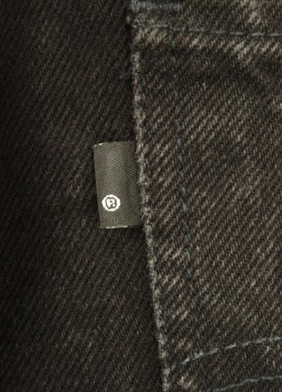 画像4: 90'S LEVIS 550 黒タブ デニム ブラック W33L30 USA製 (VINTAGE)