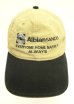 画像2: ALBIAN SANDS 6パネル ツートンカラー ベースボールキャップ ベージュ/ブラック (USED) (2)