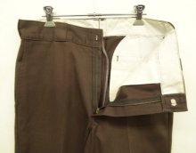 他の写真1: 80'S DICKIES 874 チビタグ ワークパンツ ブラウン W32L32 USA製 (VINTAGE)