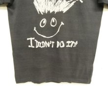 他の写真3: 80'S WHATEVER IT IS シングルステッチ 半袖 Tシャツ フェードブラック USA製 (VINTAGE)