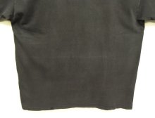 他の写真3: 90'S IBM 袖プリント入り 半袖 Tシャツ フェードブラック (VINTAGE)