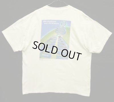 画像1: 90'S IBM バックプリント 半袖 Tシャツ ホワイト (VINTAGE)