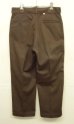 画像1: 80'S DICKIES 874 チビタグ ワークパンツ ブラウン W32L32 USA製 (VINTAGE) (1)