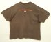 画像4: 90'S DUNKIN' DONUTS 両面プリント 半袖 Tシャツ ブラウン (VINTAGE) (4)
