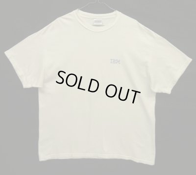 画像3: 90'S IBM バックプリント 半袖 Tシャツ ホワイト (VINTAGE)
