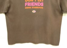 他の写真2: 90'S DUNKIN' DONUTS 両面プリント 半袖 Tシャツ ブラウン (VINTAGE)