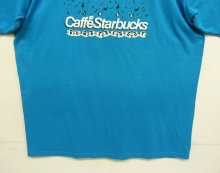 他の写真3: 80'S STARBUCKS シングルステッチ 半袖 Tシャツ ブルー USA製 (VINTAGE)