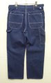 画像1: 80'S DICKIES チビタグ デニム ペインターパンツ インディゴ 42TALONジップ USA製 (VINTAGE) (1)