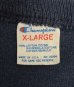 画像2: 80'S CHAMPION トリコタグ シングルステッチ 半袖 Tシャツ ネイビー USA製 (VINTAGE) (2)