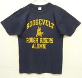 80'S CHAMPION トリコタグ シングルステッチ 半袖 Tシャツ ネイビー USA製 (VINTAGE)