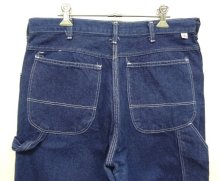 他の写真3: 80'S DICKIES チビタグ デニム ペインターパンツ インディゴ 42TALONジップ USA製 (VINTAGE)
