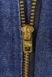 画像5: 80'S DICKIES チビタグ デニム ペインターパンツ インディゴ 42TALONジップ USA製 (VINTAGE) (5)