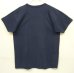 画像4: 80'S CHAMPION トリコタグ シングルステッチ 半袖 Tシャツ ネイビー USA製 (VINTAGE) (4)