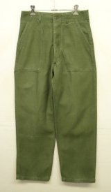 60'S アメリカ軍 US ARMY "OG107" コットンサテン ベイカーパンツ W30L31 (VINTAGE)