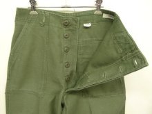 他の写真1: 60'S アメリカ軍 US ARMY "OG107" コットンサテン ベイカーパンツ W30L31 (VINTAGE)