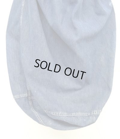 画像4: 40'S アメリカ軍 US NAVY デニム ランドリーバッグ  バラックバッグ インディゴ (VINTAGE)