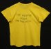 画像4: 70'S CHENEY シングルステッチ 両面染み込みプリント 半袖 Tシャツ イエロー USA製 (VINTAGE) (4)