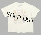 00'S LIBERTY GRAPHICS "MUSHROOM" 染み込みプリント 半袖 Tシャツ ナチュラル (VINTAGE)