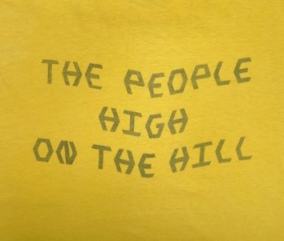画像5: 70'S CHENEY シングルステッチ 両面染み込みプリント 半袖 Tシャツ イエロー USA製 (VINTAGE)