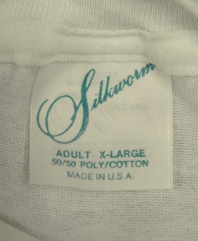 画像5: 90'S WINSTON シングルステッチ 両面プリント ポケット付き 半袖 Tシャツ ホワイト USA製 (DEADSTOCK)