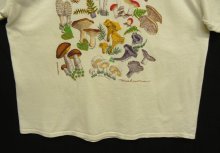 他の写真2: 00'S LIBERTY GRAPHICS "MUSHROOM" 染み込みプリント 半袖 Tシャツ ナチュラル (VINTAGE)