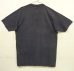 画像4: 80'S JERZEES by RUSSELL "DUKE" シングルステッチ 半袖 Tシャツ フェードネイビー USA製 (VINTAGE) (4)