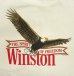 画像2: 90'S WINSTON シングルステッチ 両面プリント ポケット付き 半袖 Tシャツ ホワイト USA製 (DEADSTOCK) (2)