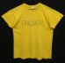 画像1: 70'S CHENEY シングルステッチ 両面染み込みプリント 半袖 Tシャツ イエロー USA製 (VINTAGE) (1)