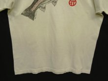 他の写真3: 90'S SALMON シングルステッチ 半袖 Tシャツ ホワイト USA製 (VINTAGE)
