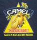画像2: 80'S CAMEL "75th BIRTHDAY" シングルステッチ 半袖 Tシャツ ネイビー USA製 (DEADSTOCK) (2)