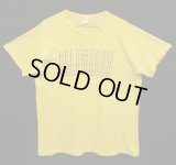 70'S KALAMAZOO シングルステッチ 半袖 Tシャツ イエロー USA製 (VINTAGE)
