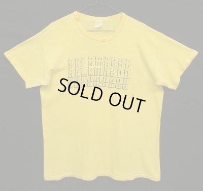 画像1: 70'S KALAMAZOO シングルステッチ 半袖 Tシャツ イエロー USA製 (VINTAGE)