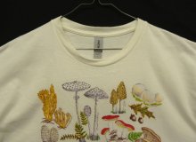 他の写真1: 00'S LIBERTY GRAPHICS "MUSHROOM" 染み込みプリント 半袖 Tシャツ ナチュラル (VINTAGE)