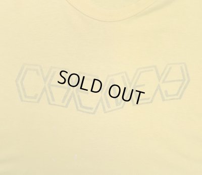 画像3: 70'S CHENEY シングルステッチ 両面染み込みプリント 半袖 Tシャツ イエロー USA製 (VINTAGE)