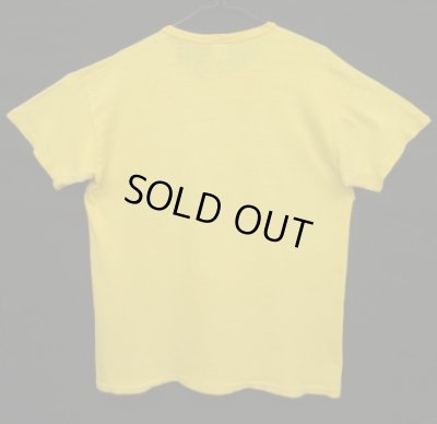 画像4: 70'S KALAMAZOO シングルステッチ 半袖 Tシャツ イエロー USA製 (VINTAGE)