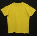 画像4: 70'S KALAMAZOO シングルステッチ 半袖 Tシャツ イエロー USA製 (VINTAGE) (4)