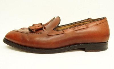 画像2: ALDEN 560 カーフ タッセルローファー ブラウン USA製 (USED)