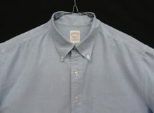 他の写真1: 80'S BROOKS BROTHERS "MAKERS" オックスフォード 半袖 BDシャツ ブルー USA製 (VINTAGE)