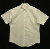 90'S BROOKS BROTHERS オックスフォード 半袖 BDシャツ ホワイト USA製 (VINTAGE)