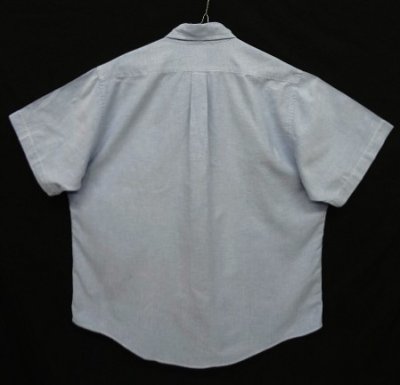 画像3: 80'S BROOKS BROTHERS "MAKERS" オックスフォード 半袖 BDシャツ ブルー USA製 (VINTAGE)